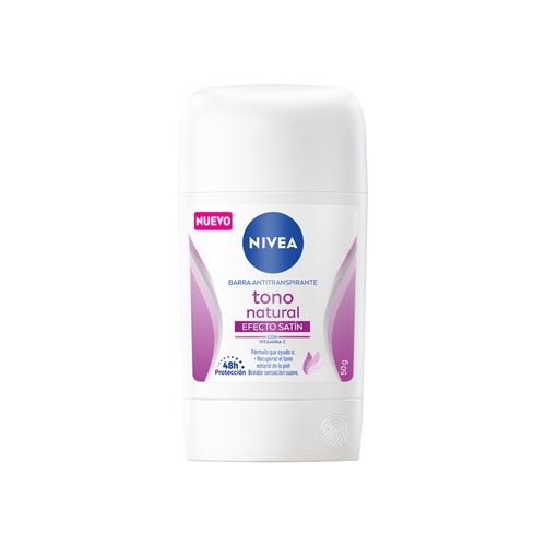 Desodorante Nivea Barra Aclarante Efecto Satin 50 Ml Bdf