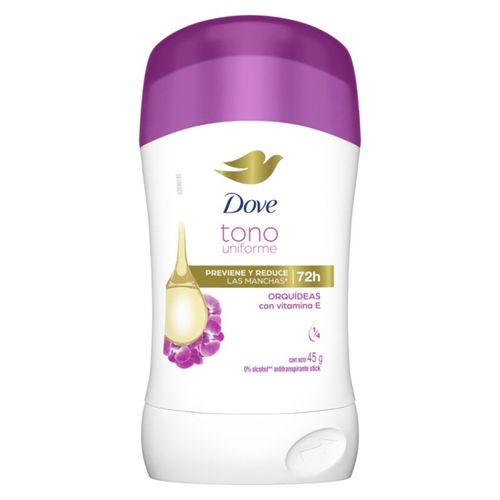 Desodorante Dove Stick Barra Orquidea 45 Gr Unilever