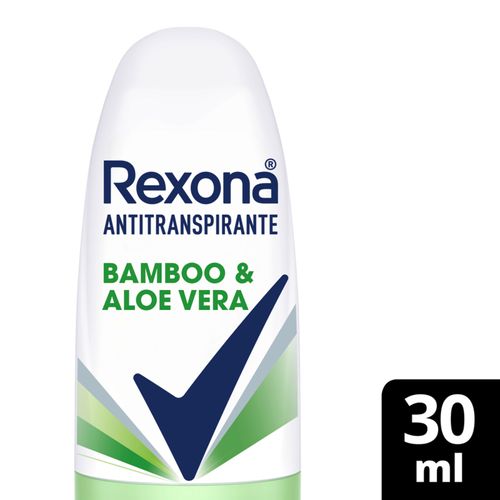 Desodorante Rexona Roll On Bamboo Frasco X 30 Ml