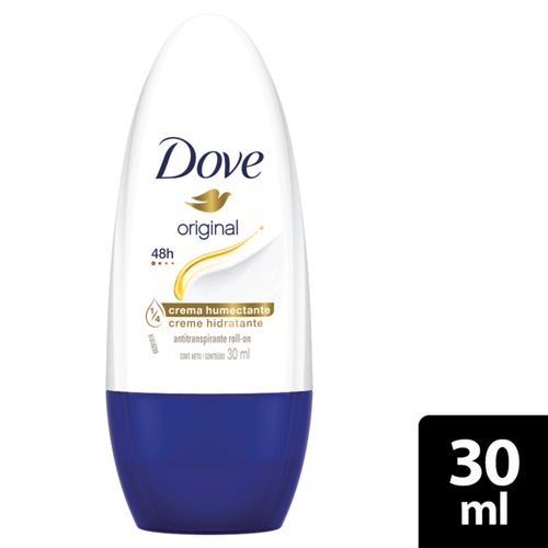 Desodorante Dove Roll On Original Frasco X 30 Ml Unilever