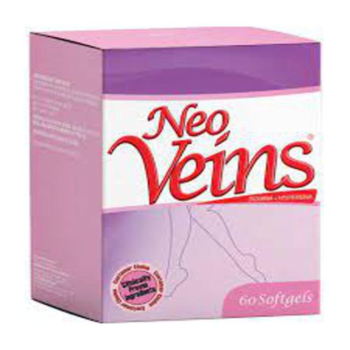 Neoveins Diosmina 450 Mg Hisperidina 50 Mg Caja X 60 Cápsulas Blandas Healthy