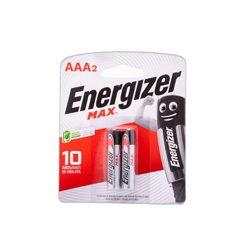 Pila Energizer Max Aaa 2 Unidades Eveready