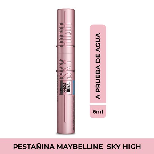 Pestañina Sky High Waterproof Very Black 6 Ml. Loreal