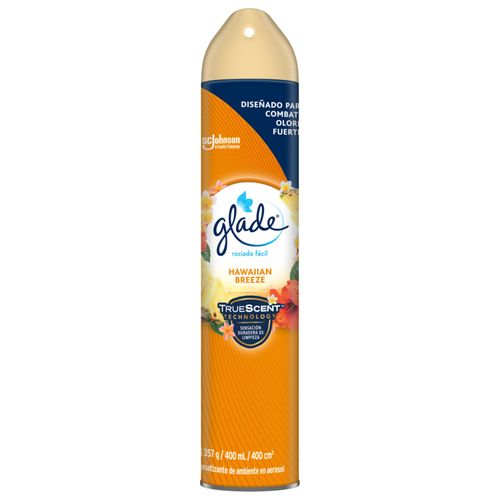 Ambientador Glade Aerosol Hawaiian Breze Frasco X 400 Ml Johnson