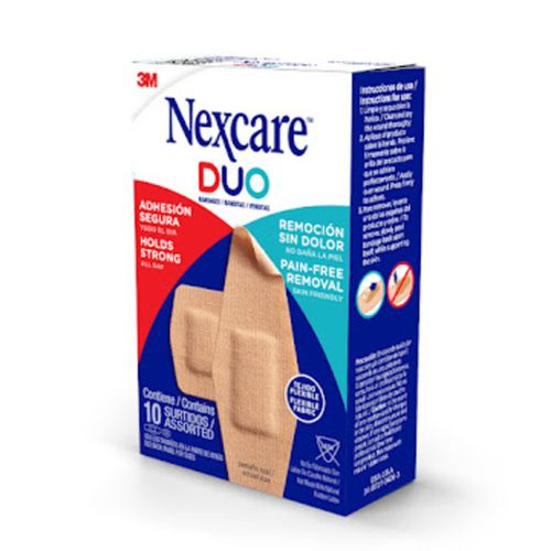 Banditas Duo Surtido 3M Nexcare Caja X 10 Und 3M