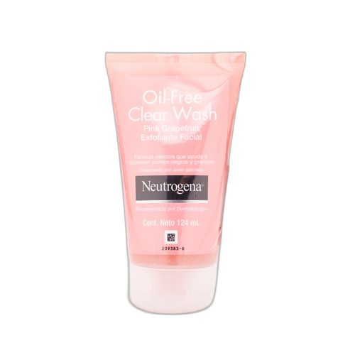 Jabón Neutrogena Exfoliante Oil Free Clara Tubo X 124 Ml Johnson