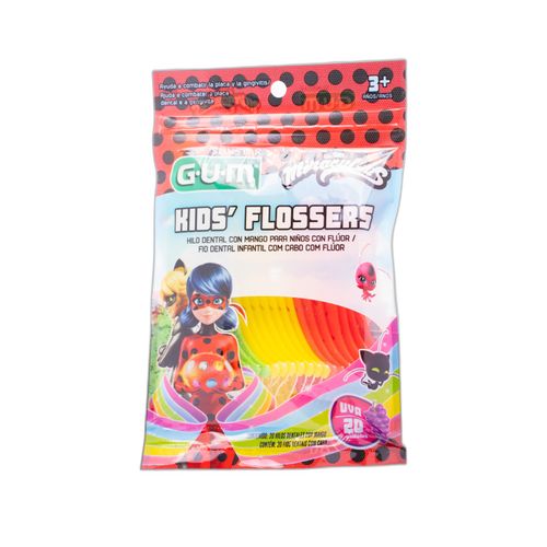 Seda Dental Gum Flosserrs Original Paquete 20 Unidades