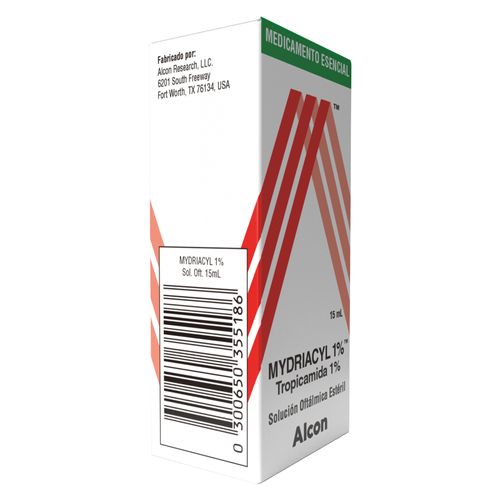 Mydriacyl 1% 15 Ml Frasco X 15 Ml Solución Alcon