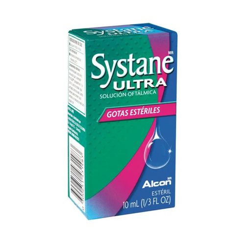 Systane Ultra Frasco X 10 Ml Oftálmicas Solución Alcon