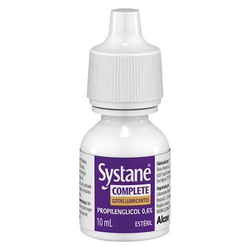 Systane Complete Gotas Lubricantes Frasco X 10 Ml Solución Alcon