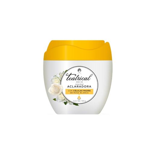 Crema Teatrical Aclarante Frasco X 100 Gr Genomma