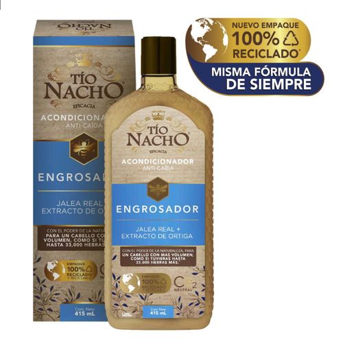 Acondicionador Tío Nacho Engrosador Frasco X 415 Ml Genomma
