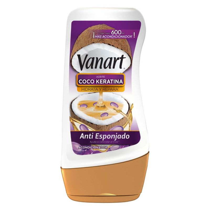 Acond Vanart Anti Esponjado Frasco 600 Ml