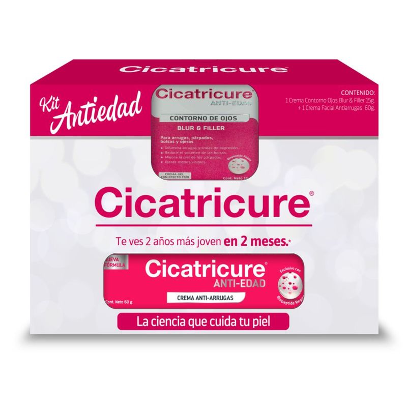 Cicatricure 60 Gr + Blur Filler Ojos 15 Gr