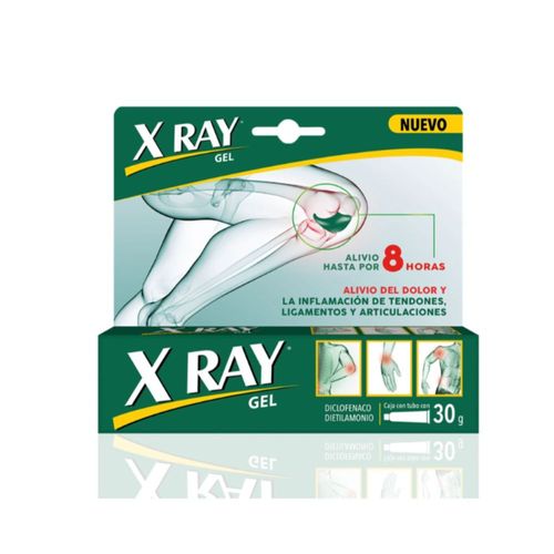 X Ray Gel Nueva Fórmula Diclofenaco Tubo X 30 Gr Genomma