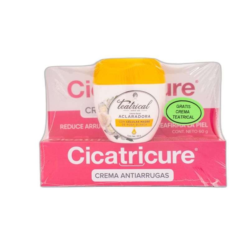 Cicatricure Anti Edad 60 + Teatrical 100 Gr