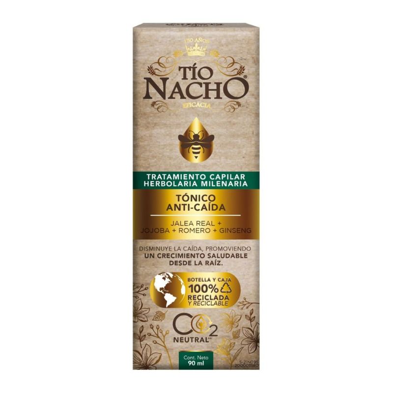 Tratamiento Tío Nacho Herbolaria 90 Ml