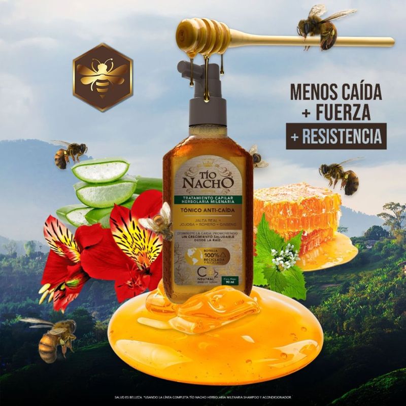 Tratamiento Tío Nacho Herbolaria 90 Ml