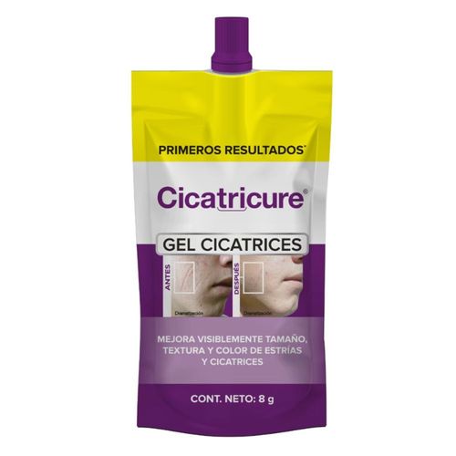 Cicatricure 12 Sachets 8 Gr Gel Tópico Genomma