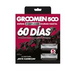 Repuesto Groomen 500 2 Cartuchos Genomma