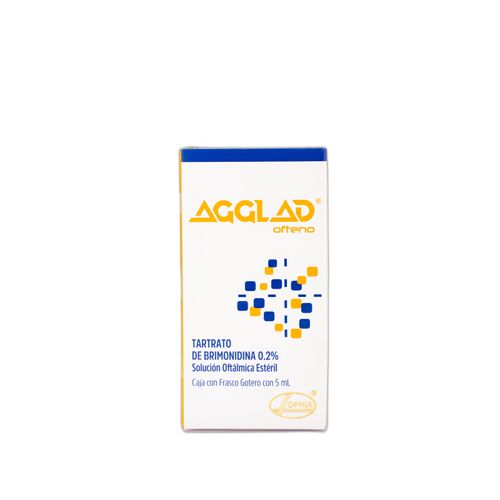 Agglad Ofteno Brimonidina 0.2% Frasco X 5 Ml Solución Oral Sophia