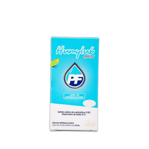 Humylub Ofteno Solución Oftálmica Frasco X 10 Ml Sophia