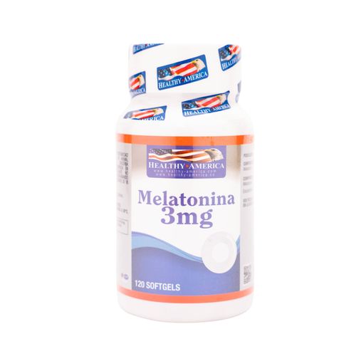 Melatonina 3 Mg Caja X 120 Cápsulas Healthy
