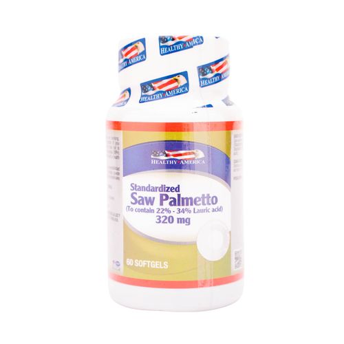 Standardized Saw Palmetto 320 Mg 60 Cápsulas Blanda Healthy