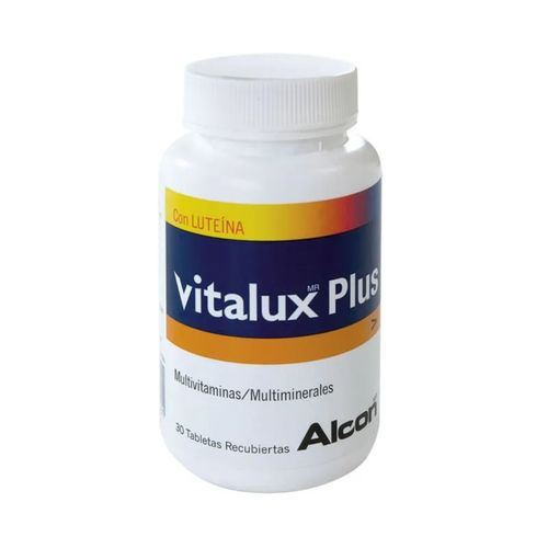 Vitalux Plus Caja X 30 Tabletas Recubiertas Alcon