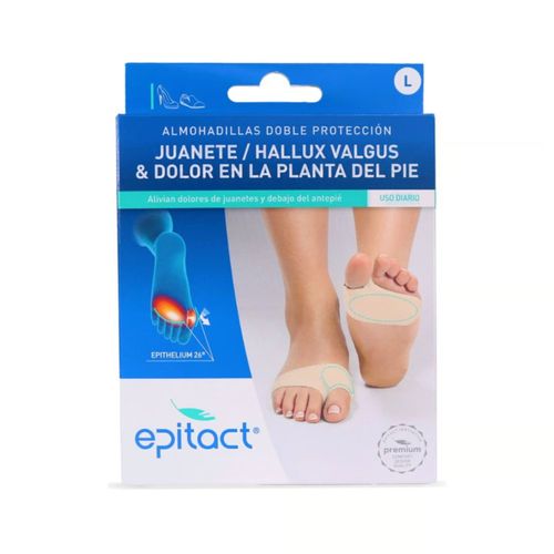 Almohadilla Epitact Protector Doble Talla L Euroetika