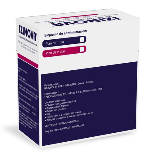 Izinova Solución Oral Caja X 2 Unidades 176 Ml Lafrancol