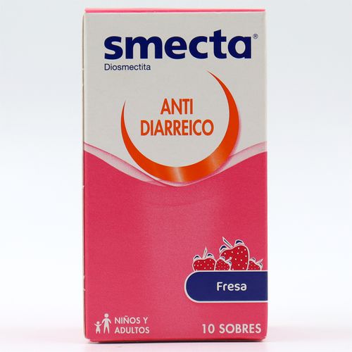 Smecta Diosmectita Sabor Fresa 3 Gr Caja X 10 Sobres Lafrancol