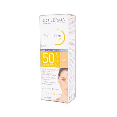 Protector Solar Bioderma Photoderm M Dorée SPF 50+ Frasco X 40ml