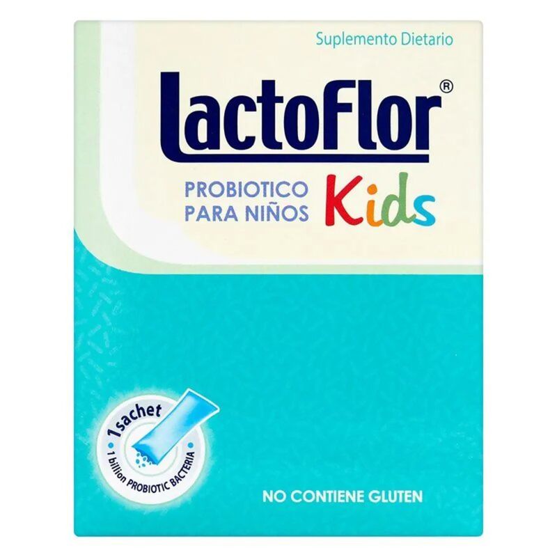 Lactoflor Kids Caja X 10 Sachets Polvo Nti
