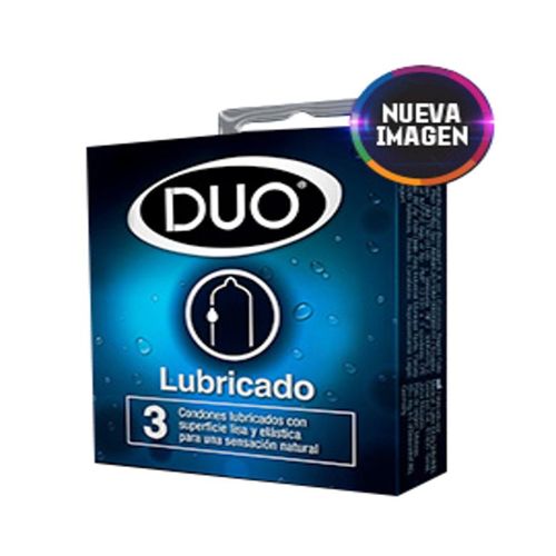 Preservativo Duo Lubricado X 3 Unidades Super Oferta Bdf
