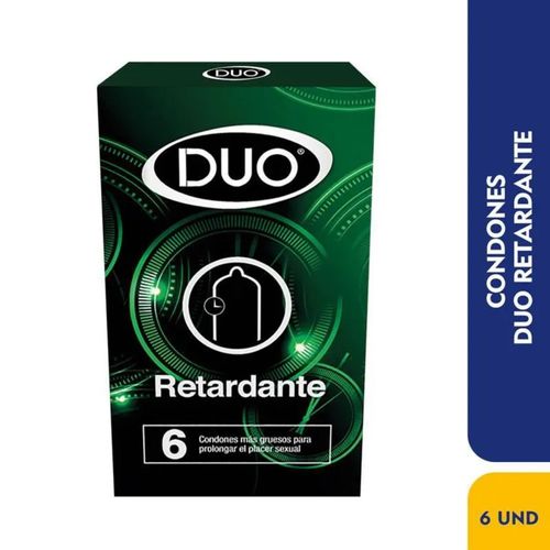 Preservativo Sanamed Duo Retardante Caja X 6 Unidades Bdf