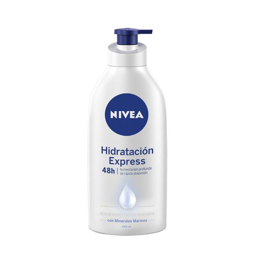 Crema Nivea Hidratación Express Normal Frasco X 1000 Ml Bdf