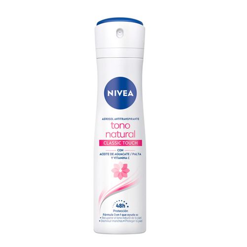 Desodorante Nivea Aerosol Aclarado Nat Women 150 Ml Bdf