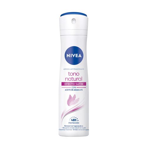 Desodorante Nivea Aerosol Aclarado Satin 150 Ml Bdf