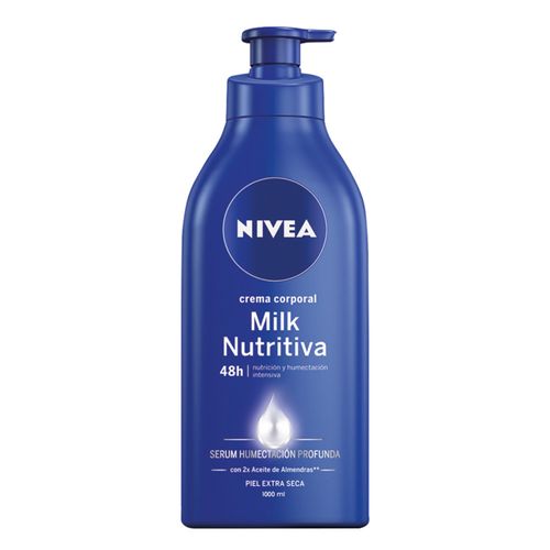 Crema Nivea Body Nutrit Exseca Frasco X 1000 Ml Bdf