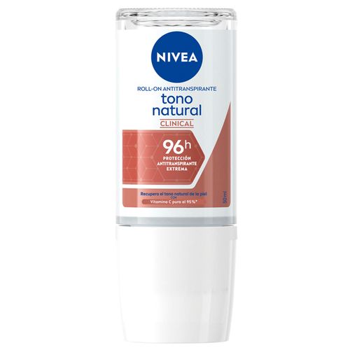 Desodorante Nivea Roll On Clinical Tono Natural Frasco X 50Ml Bdf