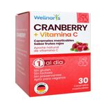 caramelos-cranberry---vitamina-c-30-capsulas-pharmaris