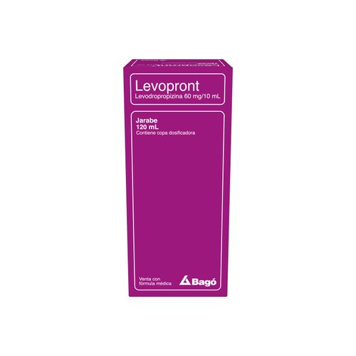 Levopront Jarabe 60 Mg/10 Ml Frasco X 120 Ml Bago