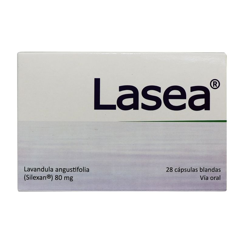 Lasea 80 Mg Caja X 28 Cápsulas Megalabs