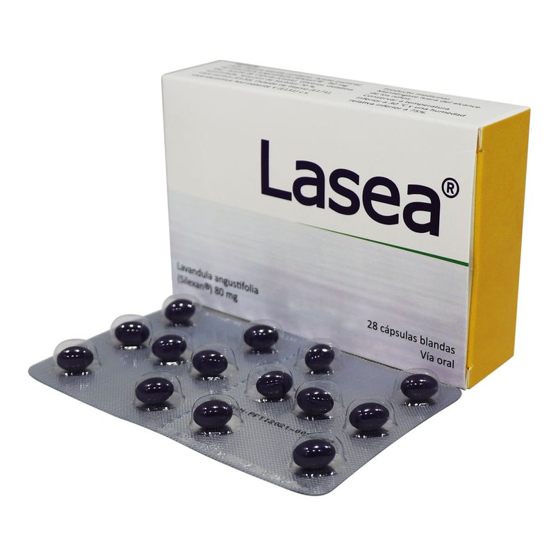 Lasea 80 Mg Caja X 28 Cápsulas Megalabs