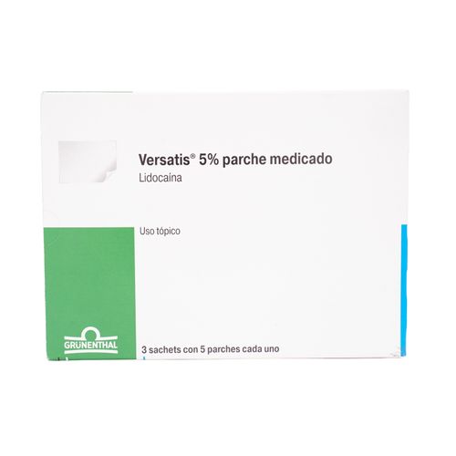Versatis Transdermico Lidocaina 5% Caja X 5 Parches Grunenthal