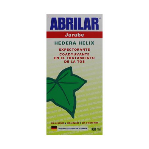 Abrilar Jarabe Ea575 Hedera Helix Frasco X 100 Ml Megalabs