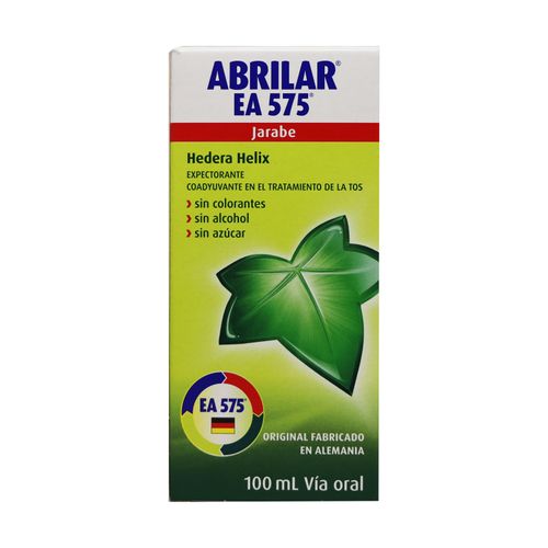 Abrilar Jarabe Mentol Ea575 Hedera Helix Frasco X 100 Ml Megalabs