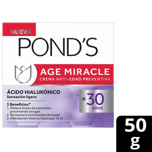 Crema Ponds Age Miracle Whip Day Cream Frasco X 50 Gr Unilever