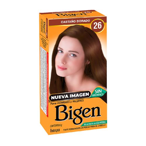 Tinte Bigen Castaño Dorado # 26 Gr